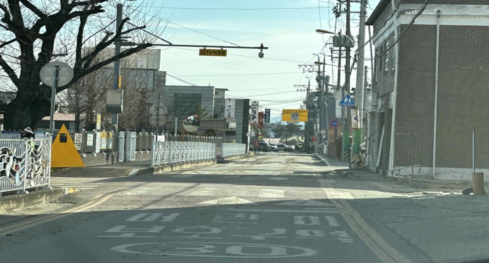 Driving in a child protection zone